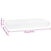 Perna de Somn Simplu Alb 70 x 36 x 13 cm - WALTI WALTI