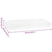 Perna de Somn Simplu Alb 70 x 36 x 13,5 cm - WALTI WALTI