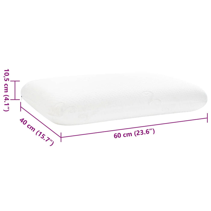 Perna de Somn Simplu Alb 60 x 40 x 10,5 cm - WALTI WALTI