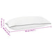 Perna de dormit Shread Alb 50 x 30 x 11 cm Spumă cu Memorie - WALTI WALTI