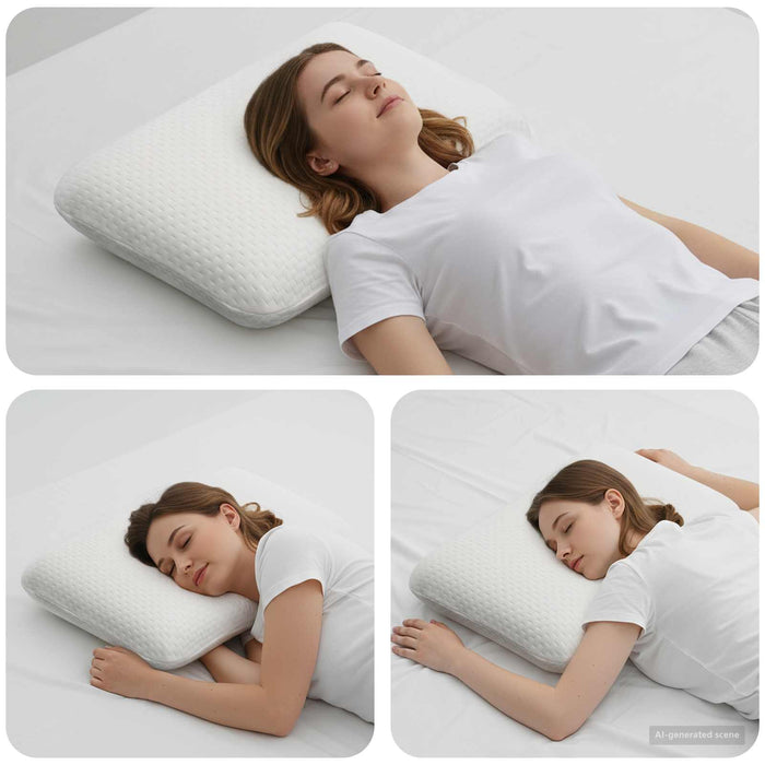 Perna de Somn Simplu Alb 60 x 40 x 13 cm - WALTI WALTI