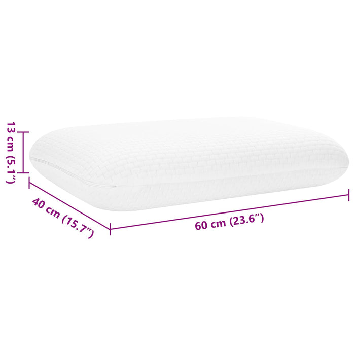 Perna de Somn Simplu Alb 60 x 40 x 13 cm - WALTI WALTI
