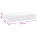 Perna de Somn Simplu Alb 60 x 40 x 13 cm - WALTI WALTI