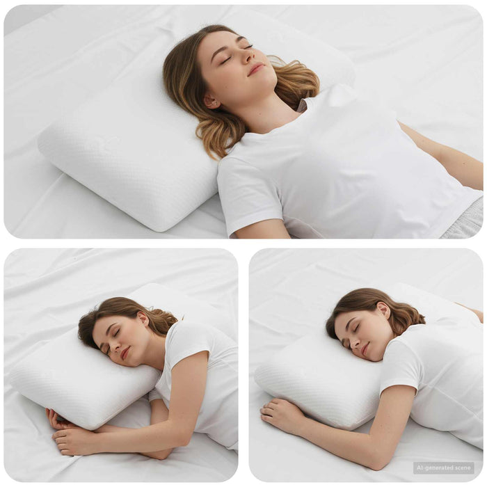 Perna de Somn Simplu Alb 70 x 36 x 13 cm - WALTI WALTI