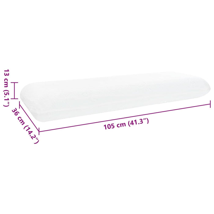 Perna de Somn Simplu Alb 70 x 36 x 13 cm - WALTI WALTI