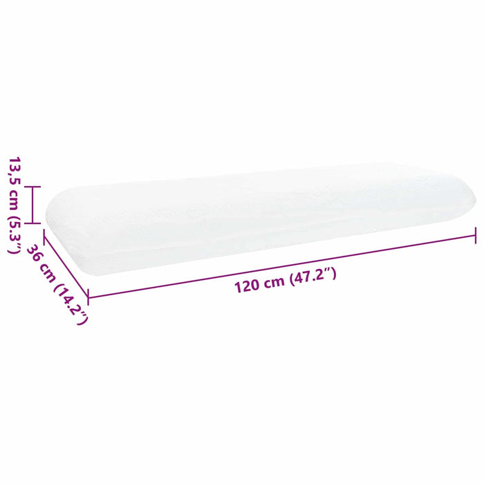 Perna de Somn Simplu Alb 70 x 36 x 13 cm - WALTI WALTI
