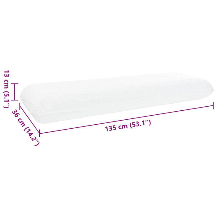 Perna de Somn Simplu Alb 70 x 36 x 13 cm - WALTI WALTI
