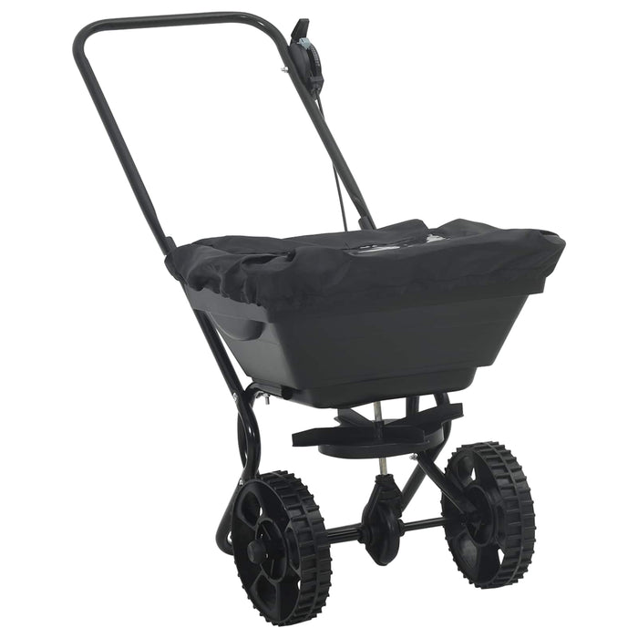 Împrăștietor Negru 82 x 46 x 75 cm PVC și Oțel WALTI