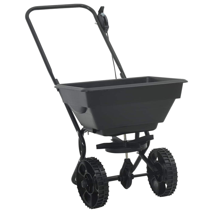 Împrăștietor Negru 82 x 46 x 75 cm PVC și Oțel WALTI
