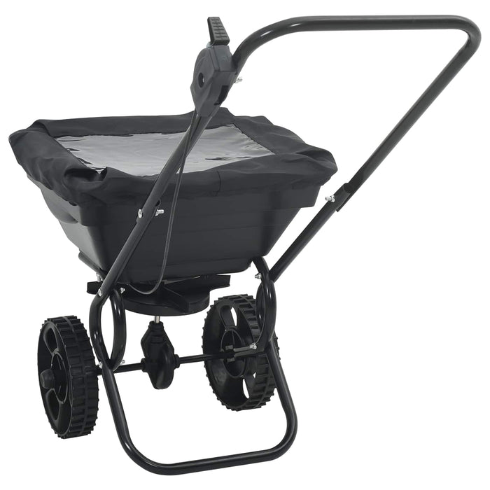 Împrăștietor Negru 82 x 46 x 75 cm PVC și Oțel WALTI