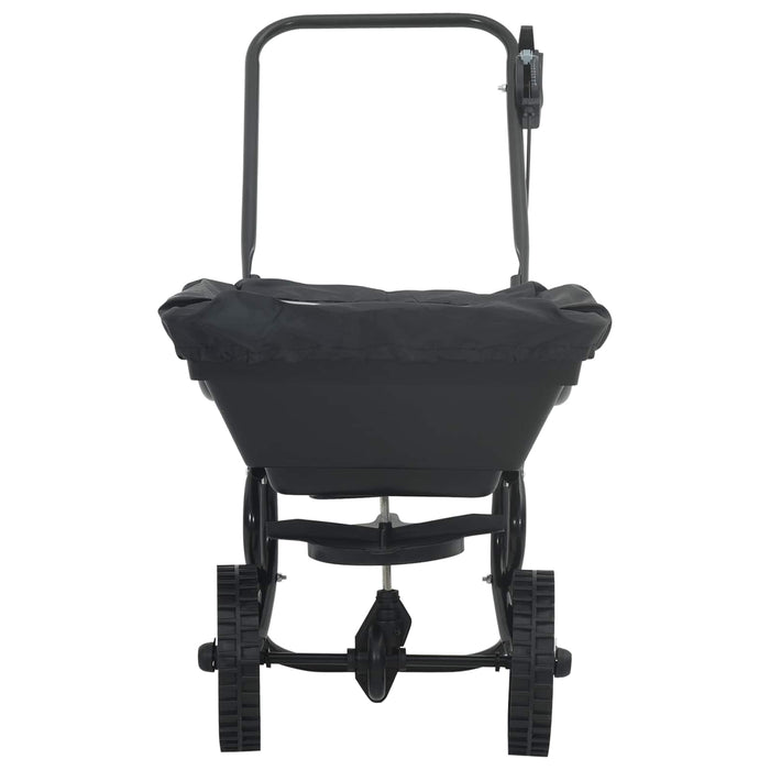 Împrăștietor Negru 82 x 46 x 75 cm PVC și Oțel WALTI