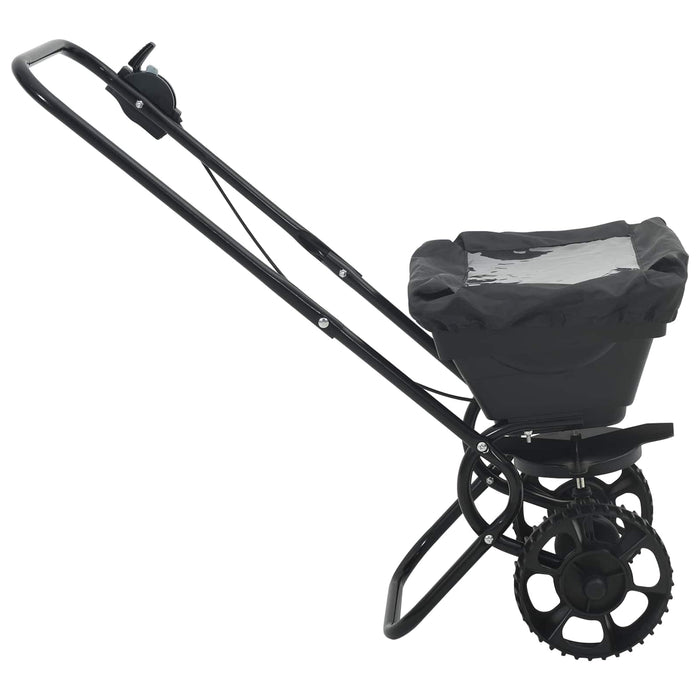 Împrăștietor Negru 82 x 46 x 75 cm PVC și Oțel WALTI