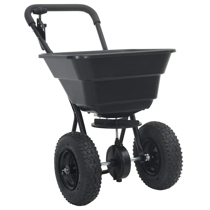 Împrăștietor Negru 53 x 81,5 x 78 cm PVC și Oțel WALTI