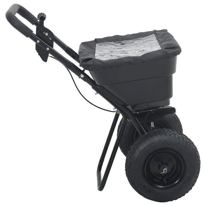 Împrăștietor Negru 53 x 81,5 x 78 cm PVC și Oțel WALTI