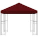 Foișor 3 x 3 m Burgundy Poliester și oțel 190 gsm - WALTI WALTI
