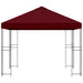 Foișor 3 x 3 m Burgundy Poliester și oțel 190 gsm - WALTI WALTI