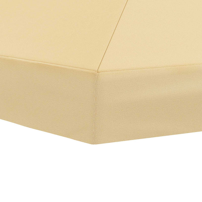 Husă pentru copertina foișorului 6 x 3 m Crem Poliester 190 WALTI