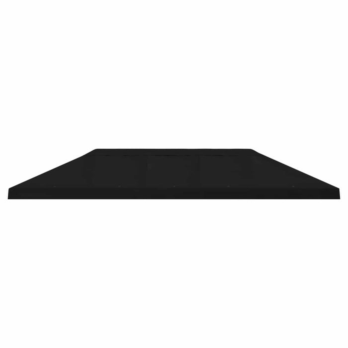 Husă pentru copertina foișorului 6 x 3 m Negru Poliester 190 WALTI