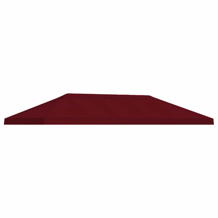 Husă pentru copertina foișorului 6 x 3 m Burgundy Poliester 190 WALTI