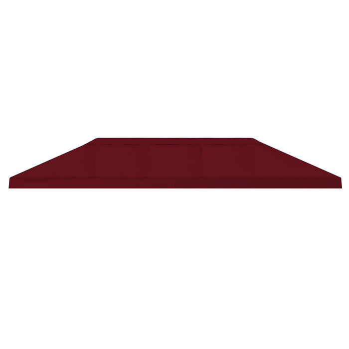 Husă pentru copertina foișorului 6 x 3 m Burgundy Poliester 190 WALTI