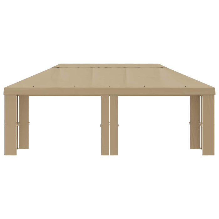Copertină pentru Gazebo 6 x 3 m Bej Poliester 190 gsm WALTI