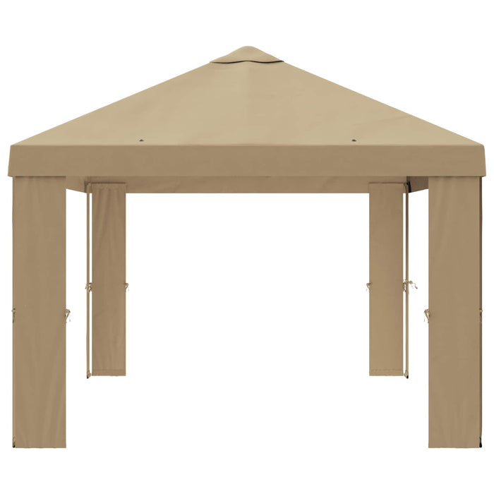 Copertină pentru Gazebo 6 x 3 m Bej Poliester 190 gsm WALTI