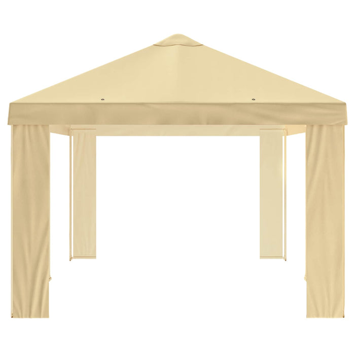 Copertină pentru Gazebo 6 x 3 m Crem Poliester 190 gsm WALTI