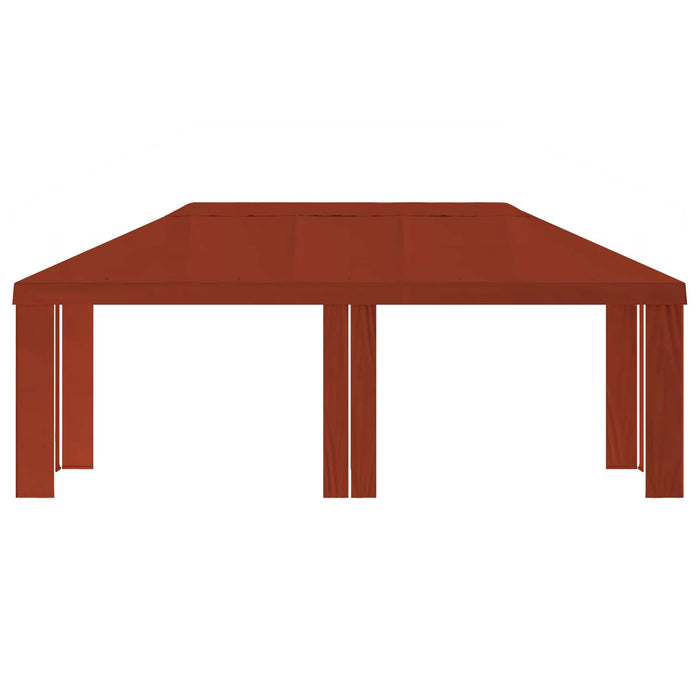 Copertină pentru Gazebo 6 x 3 m Terracota Poliester 190 gsm WALTI
