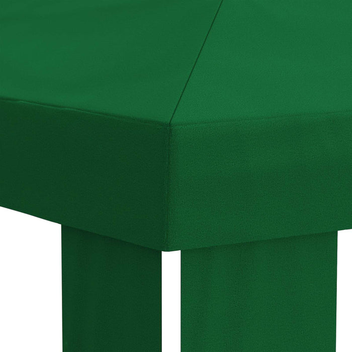 Copertină pentru Gazebo 6 x 3 m Verde Poliester 190 gsm WALTI
