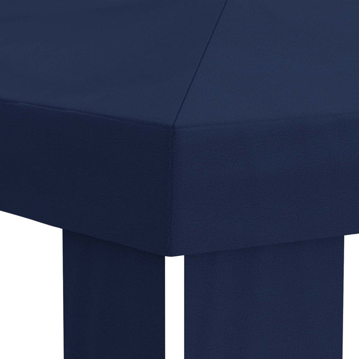 Copertină pentru Gazebo 6 x 3 m albastru Poliester 190 gsm WALTI