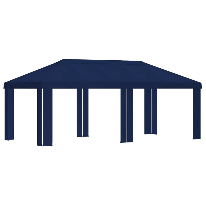 Copertină pentru Gazebo 6 x 3 m albastru Poliester 190 gsm WALTI