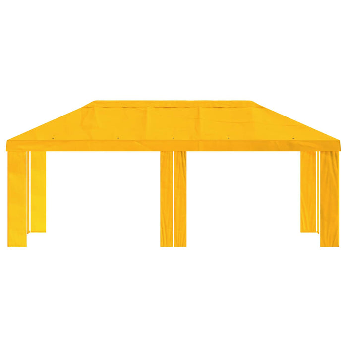 Copertină pentru Gazebo 6 x 3 m Galben Poliester 190 gsm WALTI