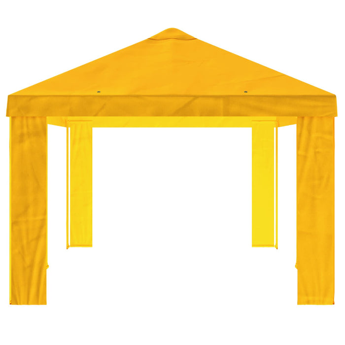 Copertină pentru Gazebo 6 x 3 m Galben Poliester 190 gsm WALTI