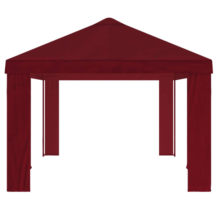 Copertină pentru Gazebo 6 x 3 m Burgundy Poliester 190 gsm WALTI