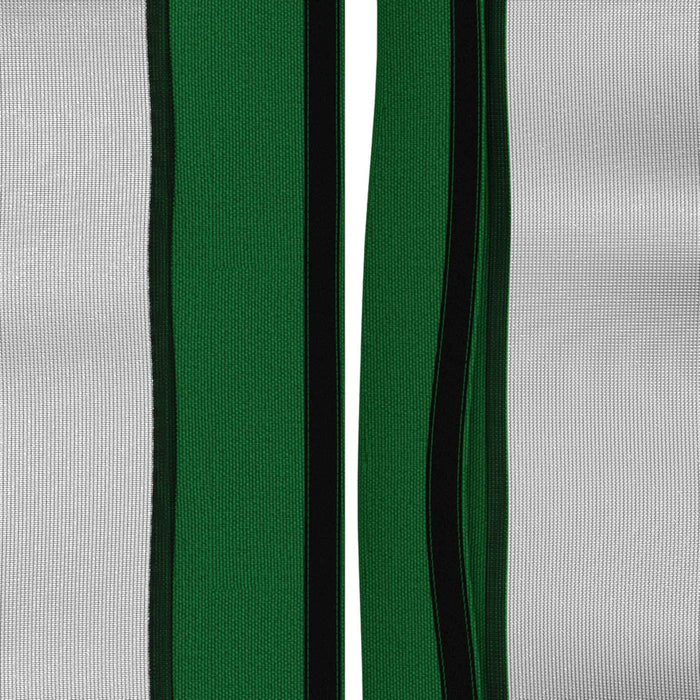 Copertină pentru Foișor cu Perete laterale Verde Poliester WALTI