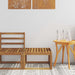 Taburet pentru exterior Lemn Solid de Acacia natural - WALTI WALTI