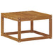 Taburet pentru exterior Lemn Solid de Acacia natural - WALTI WALTI