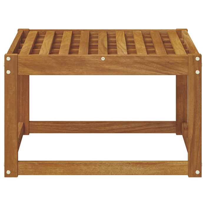 Taburet pentru exterior Lemn Solid de Acacia natural - WALTI WALTI