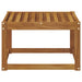 Taburet pentru exterior Lemn Solid de Acacia natural - WALTI WALTI