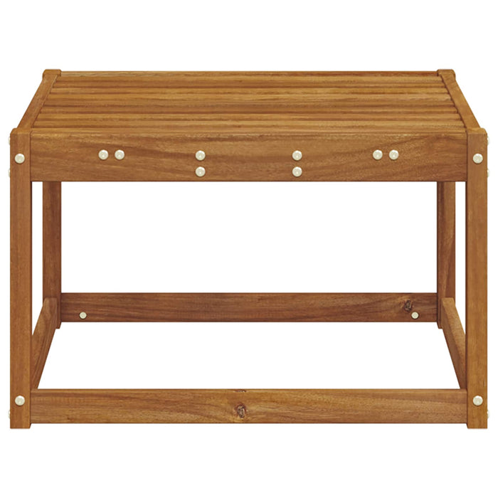 Taburet pentru exterior Lemn Solid de Acacia natural - WALTI WALTI