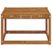 Taburet pentru exterior Lemn Solid de Acacia natural - WALTI WALTI