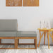 Taburet pentru exterior Lemn Solid de Acacia natural - WALTI WALTI
