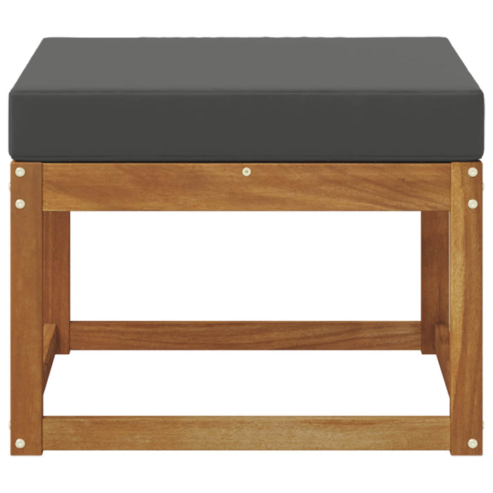 Taburet pentru exterior Lemn Solid de Acacia natural - WALTI WALTI