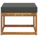 Taburet pentru exterior Lemn Solid de Acacia natural - WALTI WALTI