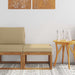 Taburet pentru exterior Lemn Solid de Acacia natural - WALTI WALTI