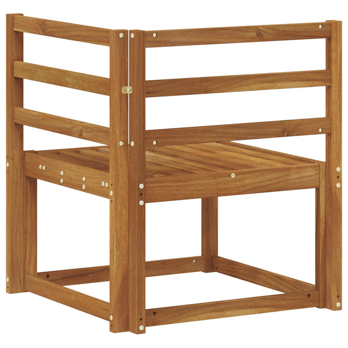 Sofa Colțar pentru Exterior Lemn Solid de Acacia natural - WALTI WALTI