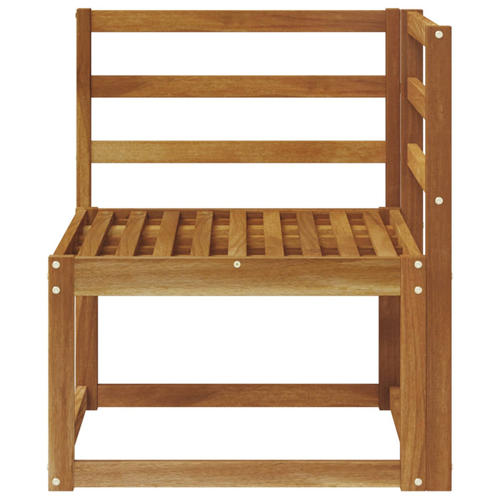 Sofa Colțar pentru Exterior Lemn Solid de Acacia natural - WALTI WALTI