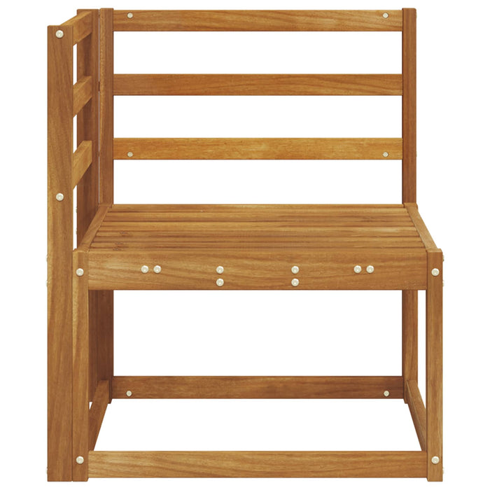 Sofa Colțar pentru Exterior Lemn Solid de Acacia natural - WALTI WALTI