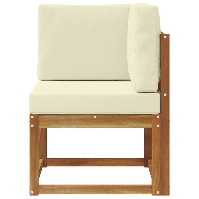 Sofa Colțar pentru Exterior Lemn Solid de Acacia natural - WALTI WALTI