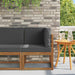 Sofa Colțar pentru Exterior Lemn Solid de Acacia natural - WALTI WALTI